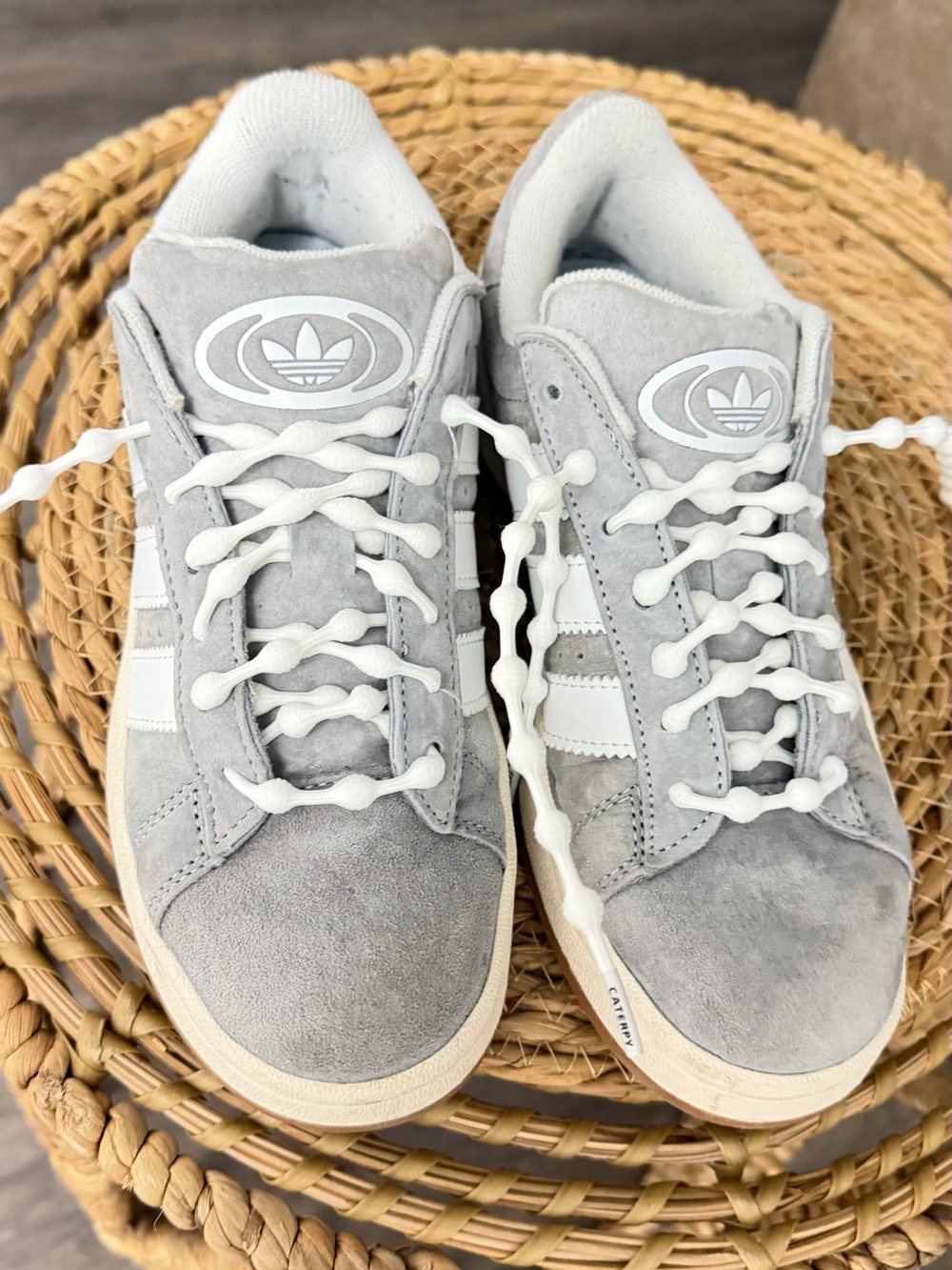 Adidas Campus 00s Grey White Suede Sneakers Women’s 5 / Men’s 4 / EU 36